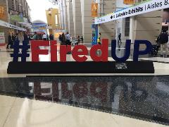 #FiredUp Sign