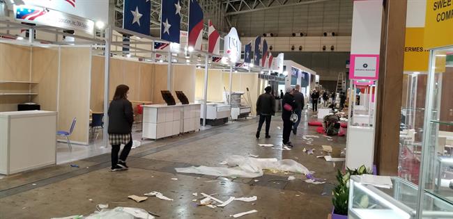 FOODEX - Show Floor - Before 2