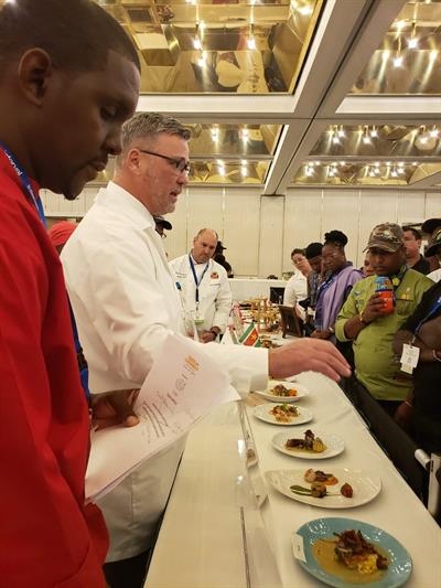 Taste of Caribbean - Judging Dishes 2